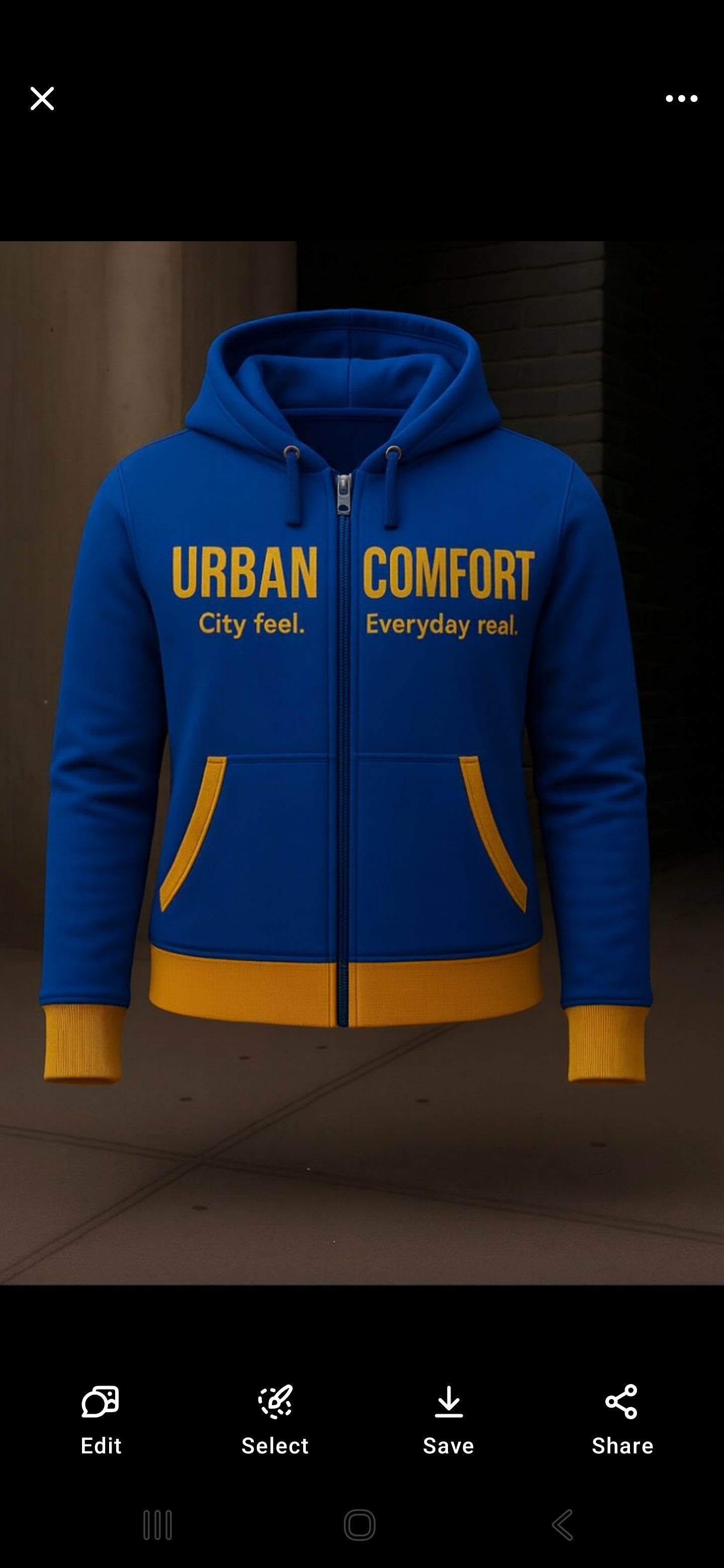 Urban Comfort Ringer Zip-Up Hoodie – Various color waves.