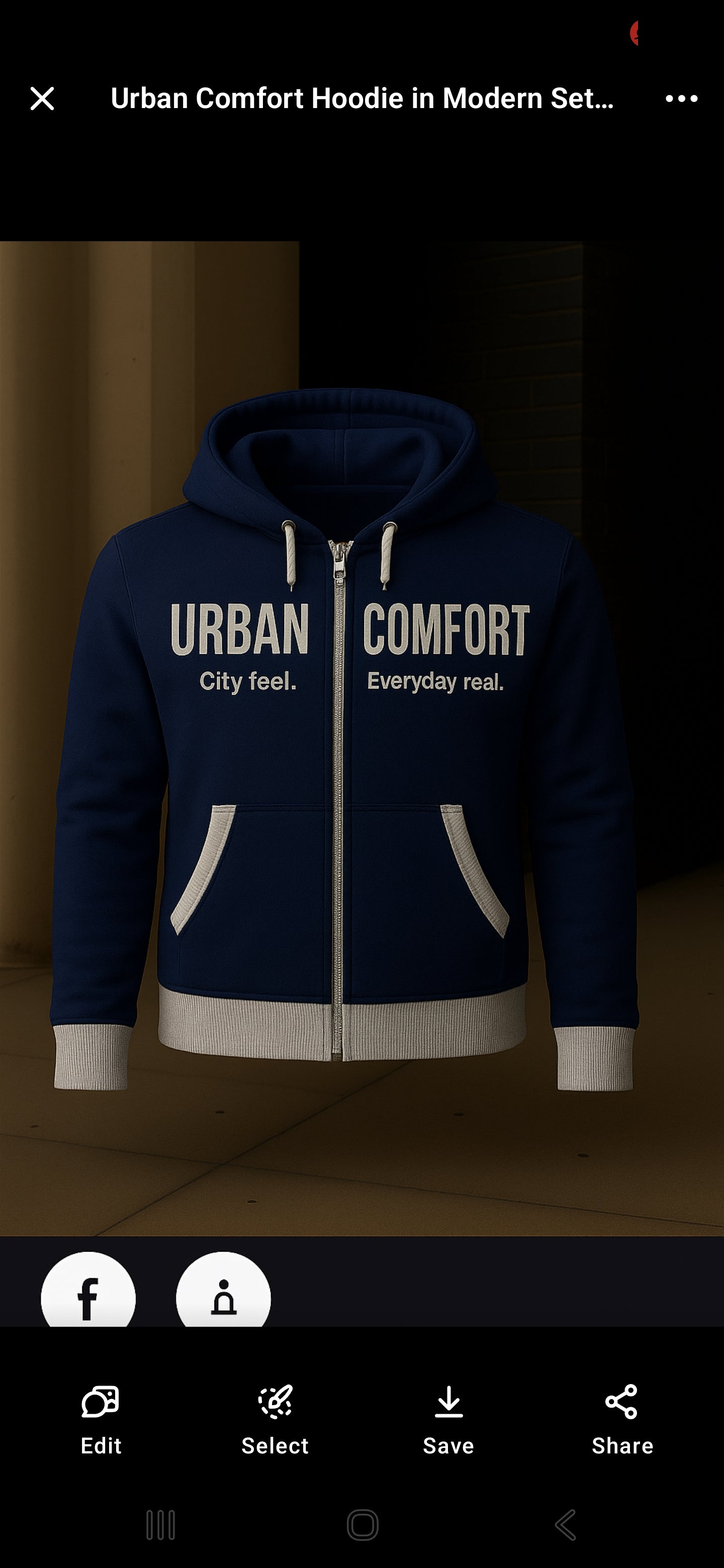Urban Comfort Ringer Zip-Up Hoodie – Various color waves.